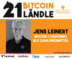 Bitcoin im Ländle - Bitcoin / Lightning als Zahlungsmittel Bitcoin im Ländle - Bitcoin / Lightning als Zahlungsmittel